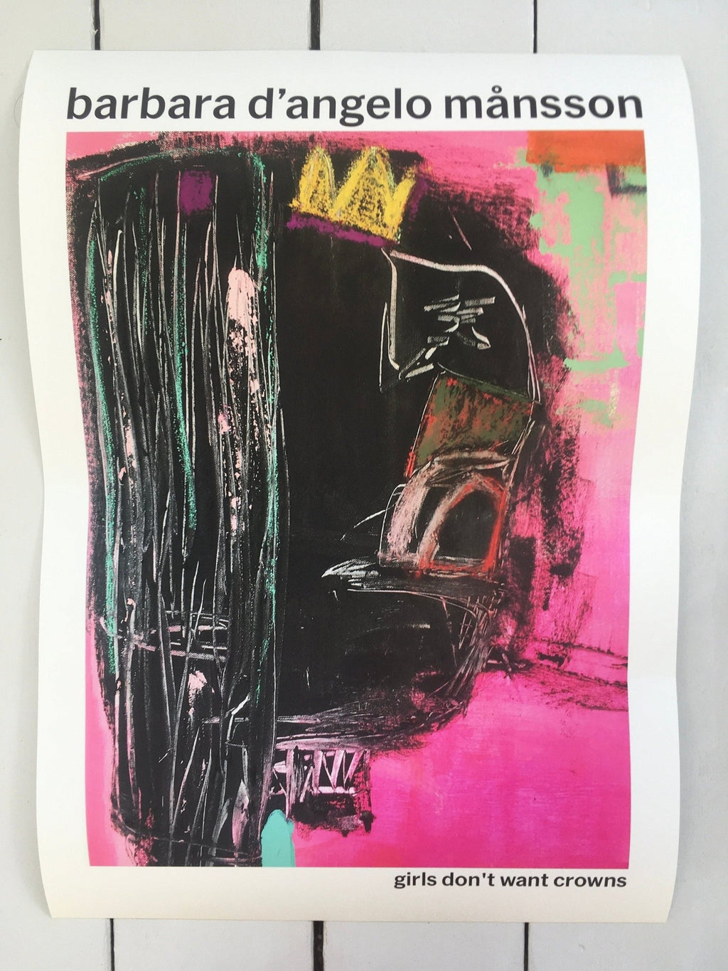 Art Print “Girls Don’t Want Crowns” - Barbara D'Angelo Månsson