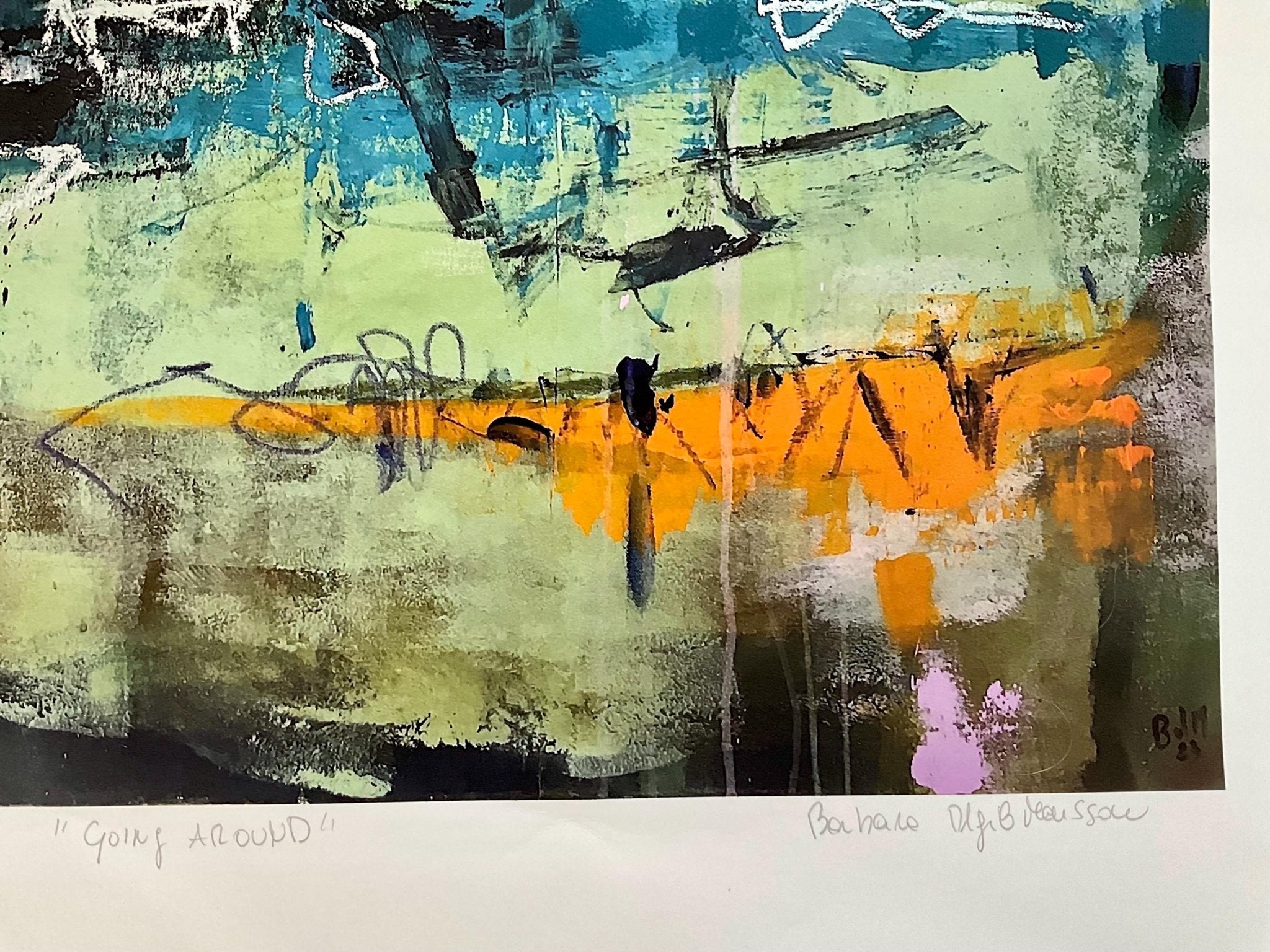 “Going Around” Limited Edition Art Print - Barbara D'Angelo Månsson