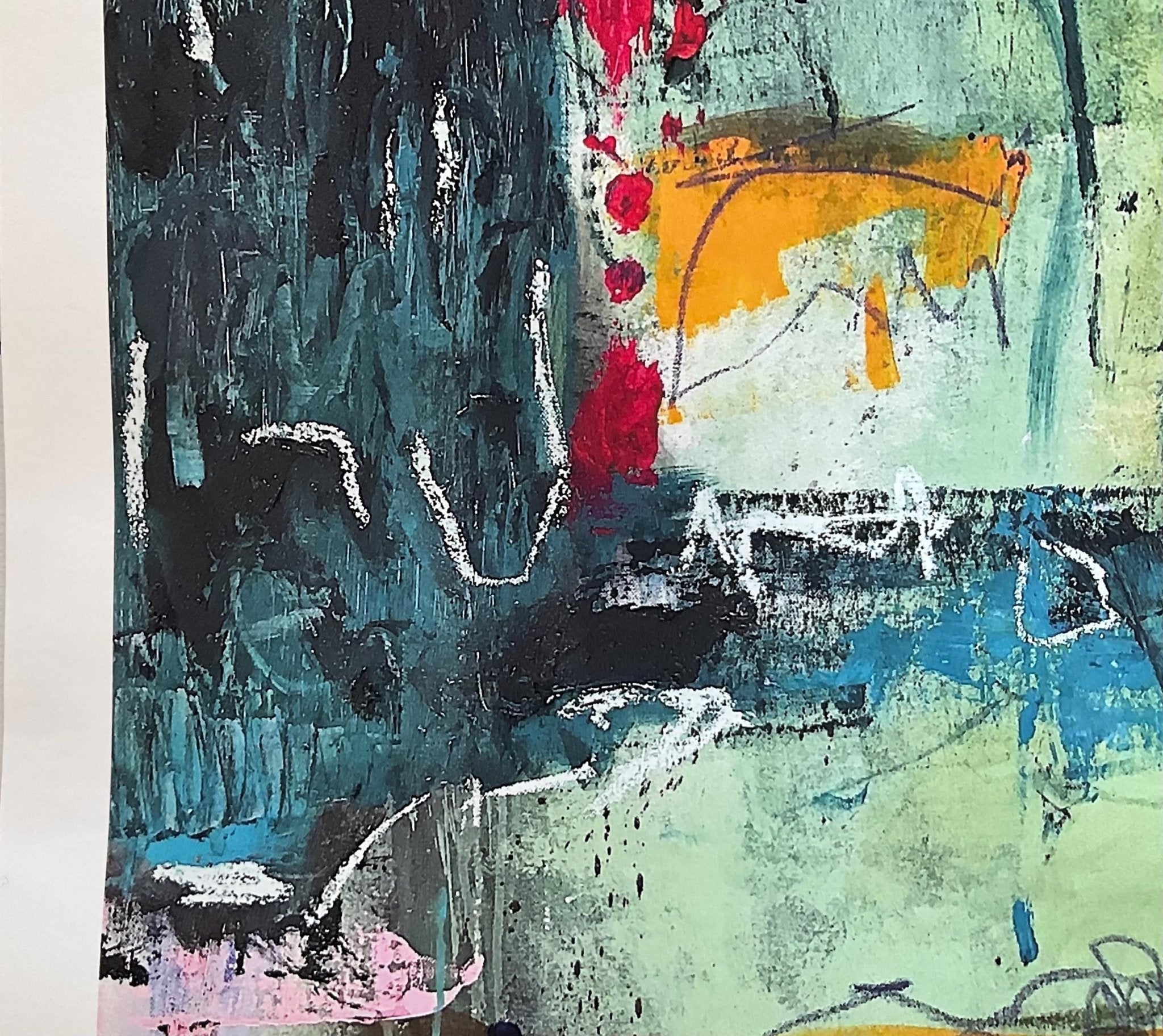 “Going Around” Limited Edition Art Print - Barbara D'Angelo Månsson