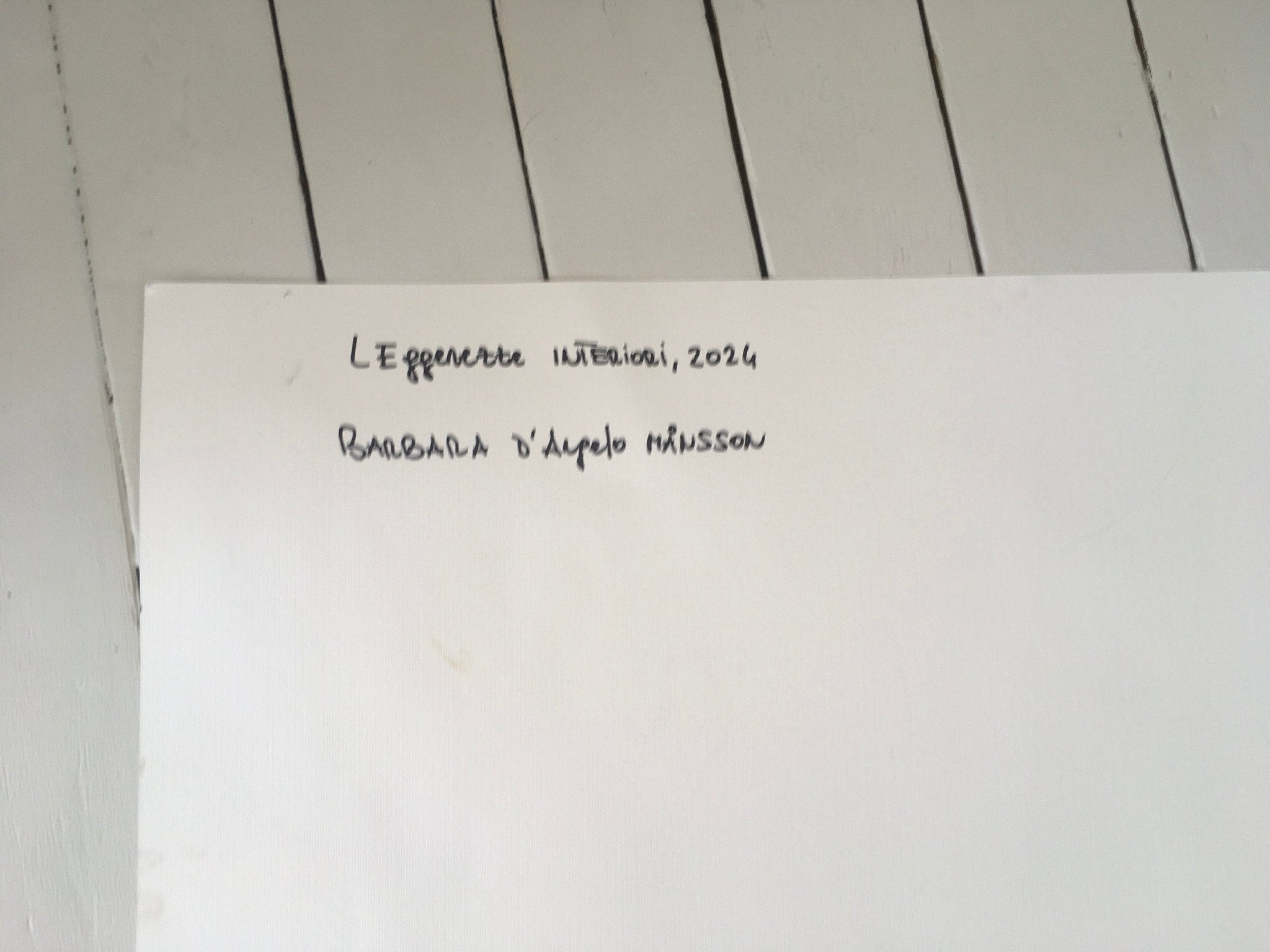 Leggerezze Interiori - Barbara D'Angelo Månsson