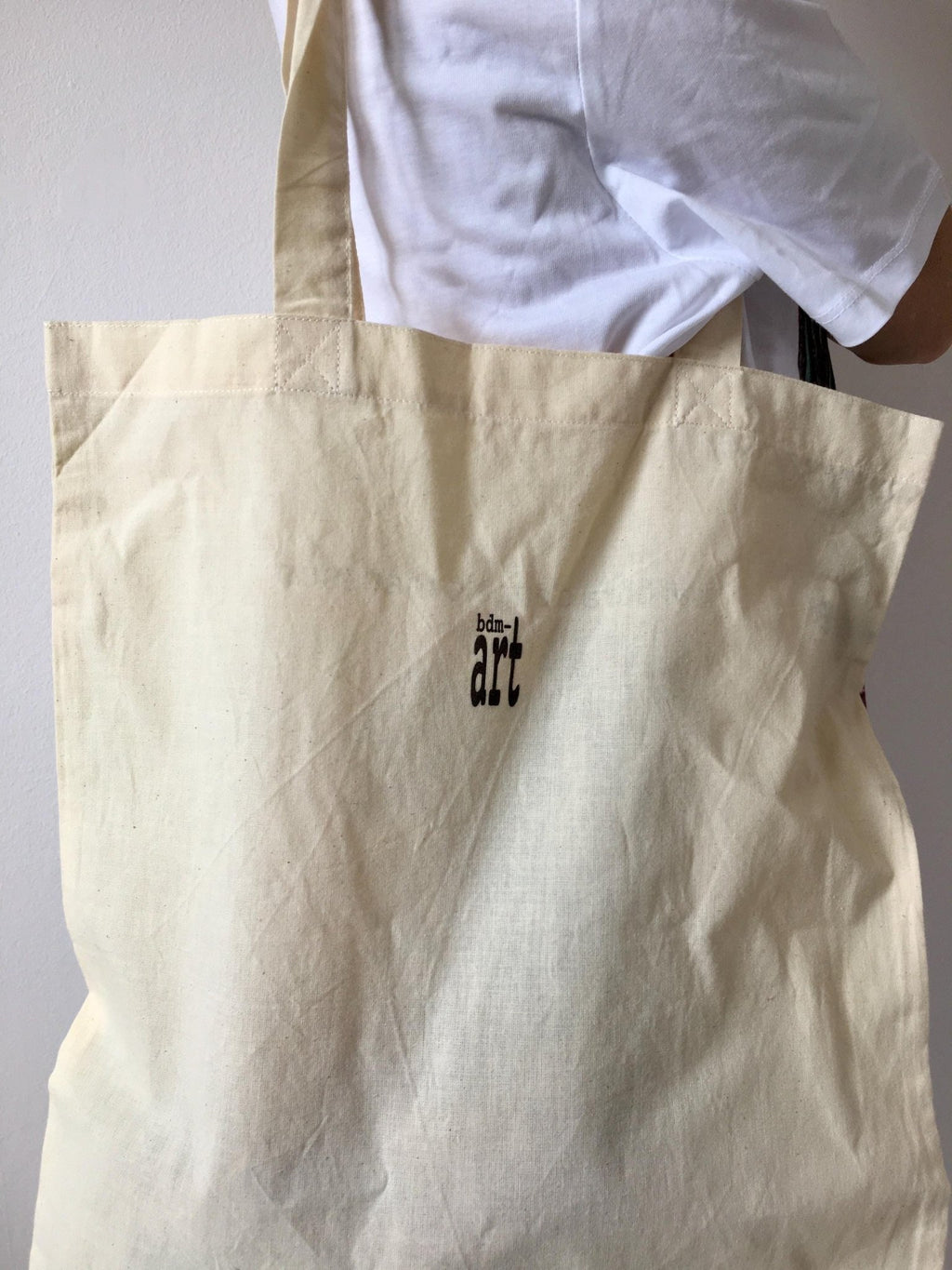 Organic Cotton Signature Tote Bag 'Sinestesie Apatiche' - Barbara D'Angelo Månsson