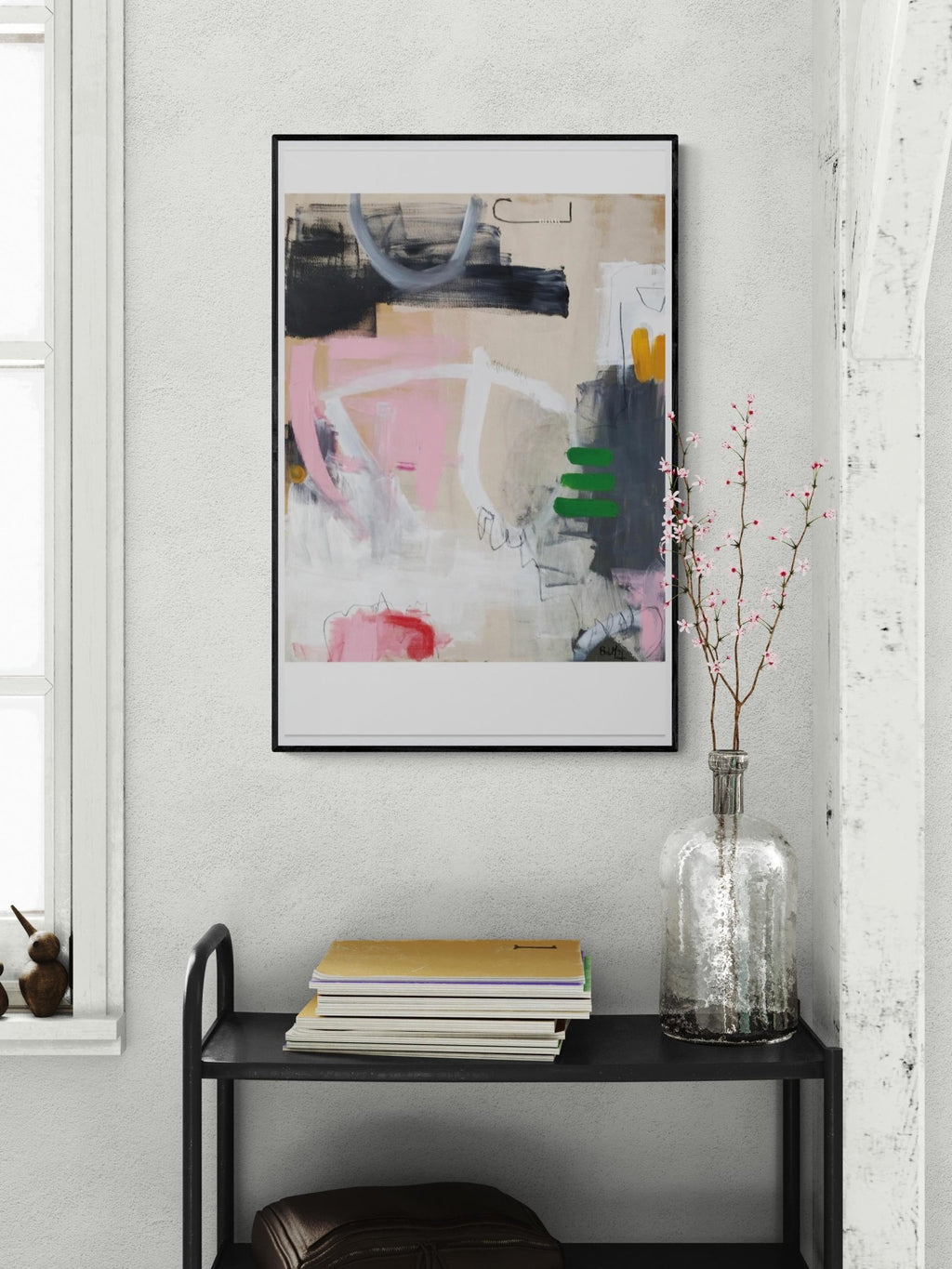 “Pink Attitude” Limited Edition Art Print A2 - Barbara D'Angelo Månsson