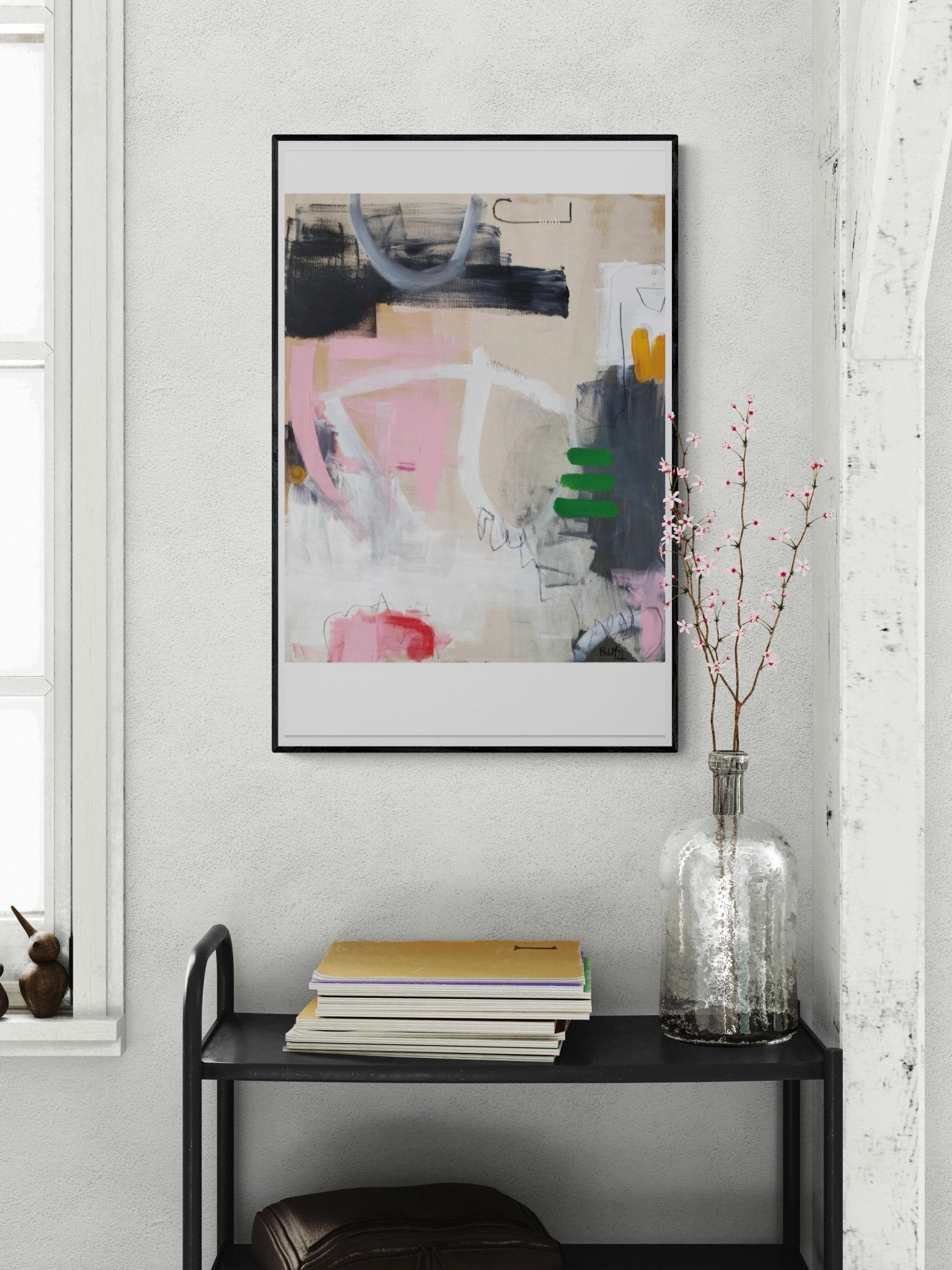 “Pink Attitude” Limited Edition Art Print A2 - Barbara D'Angelo Månsson