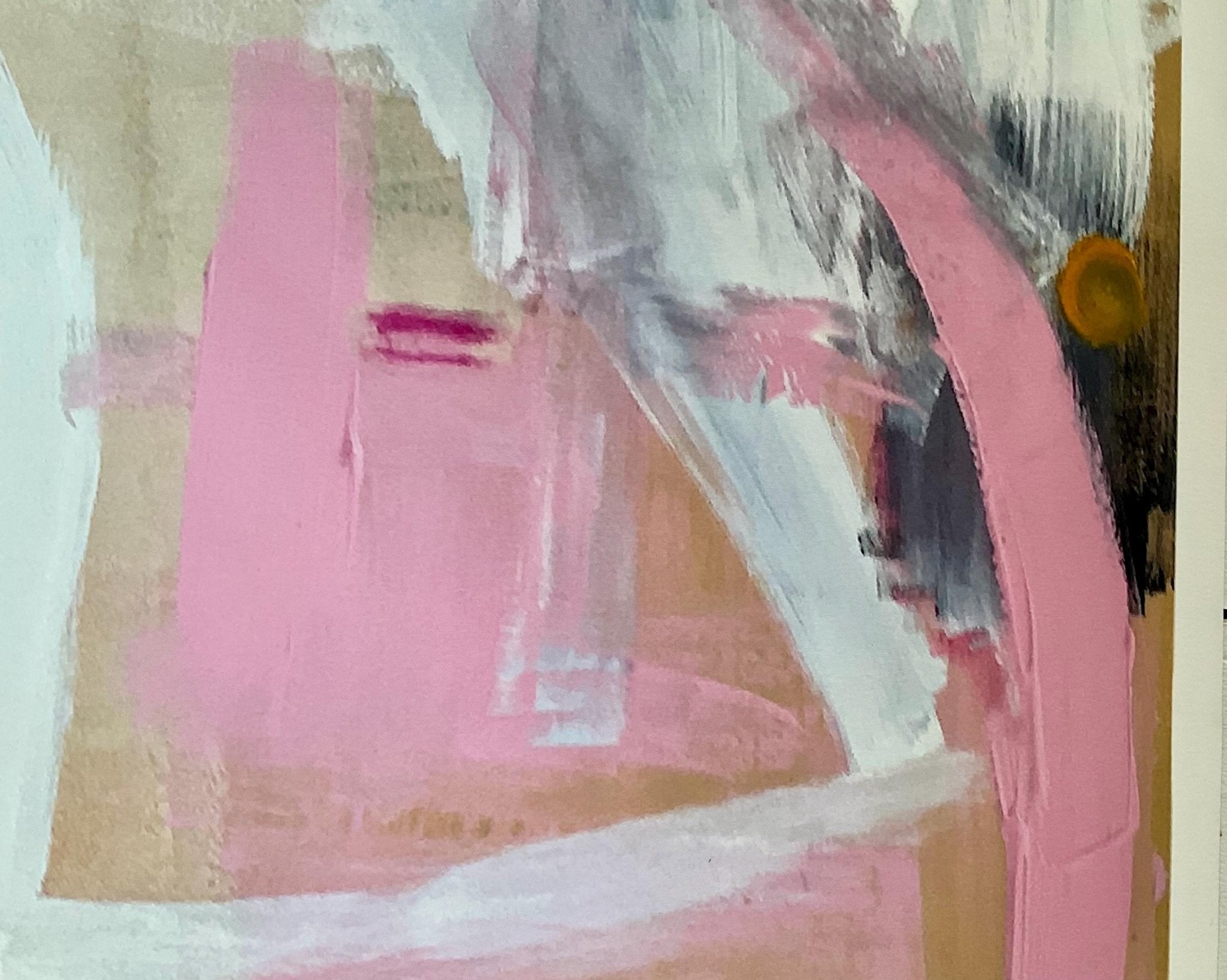 “Pink Attitude” Limited Edition Art Print A2 - Barbara D'Angelo Månsson