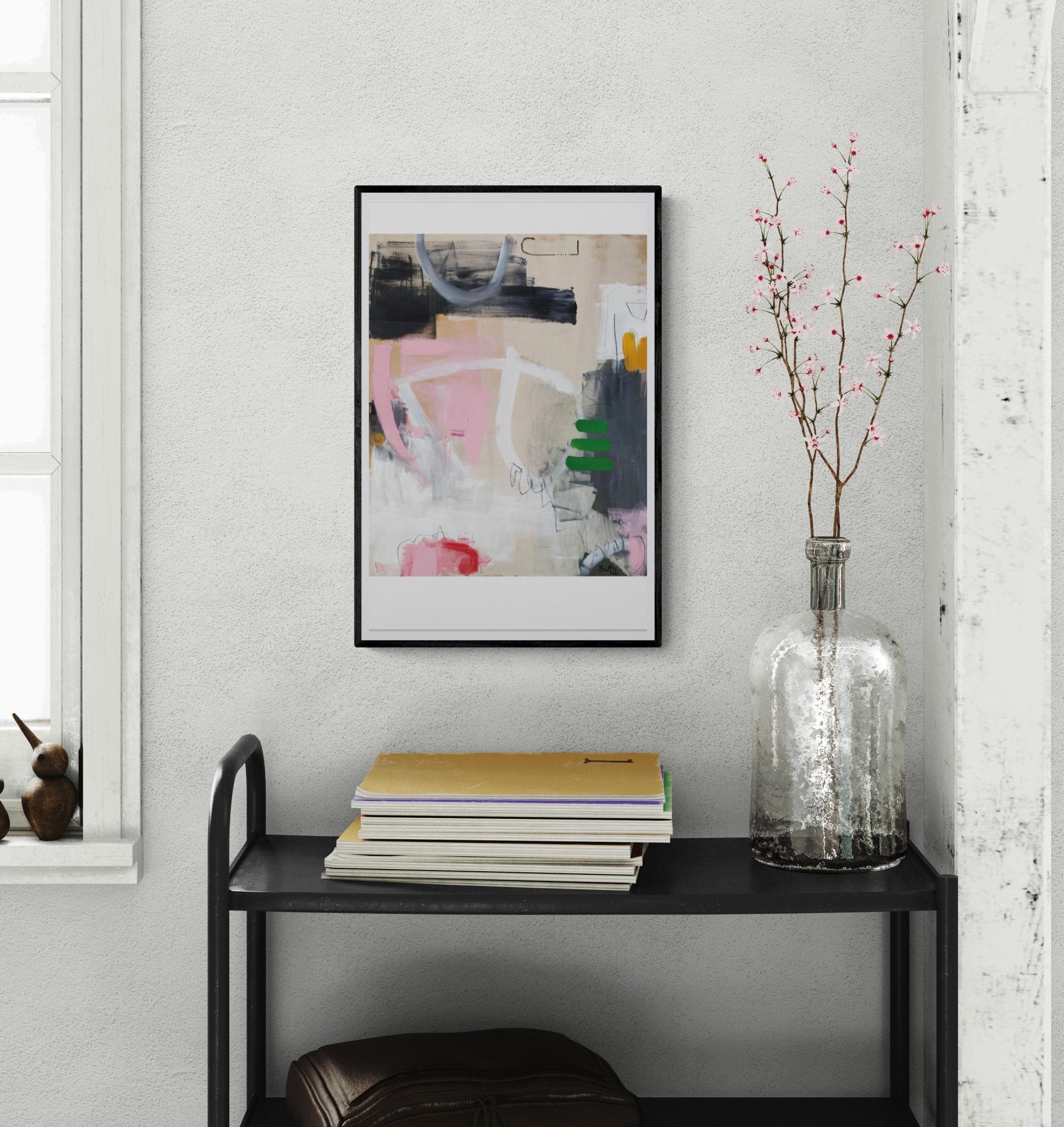 “Pink Attitude” Limited Edition Art Print A2 - Barbara D'Angelo Månsson