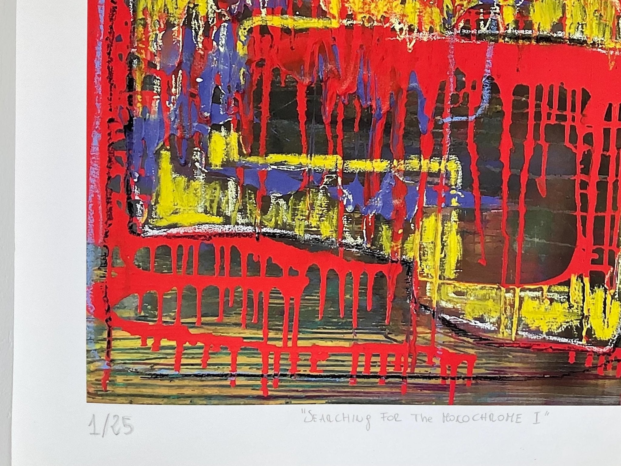 Searching for the Monochrome I, Limited Edition Art Print - Barbara D'Angelo Månsson