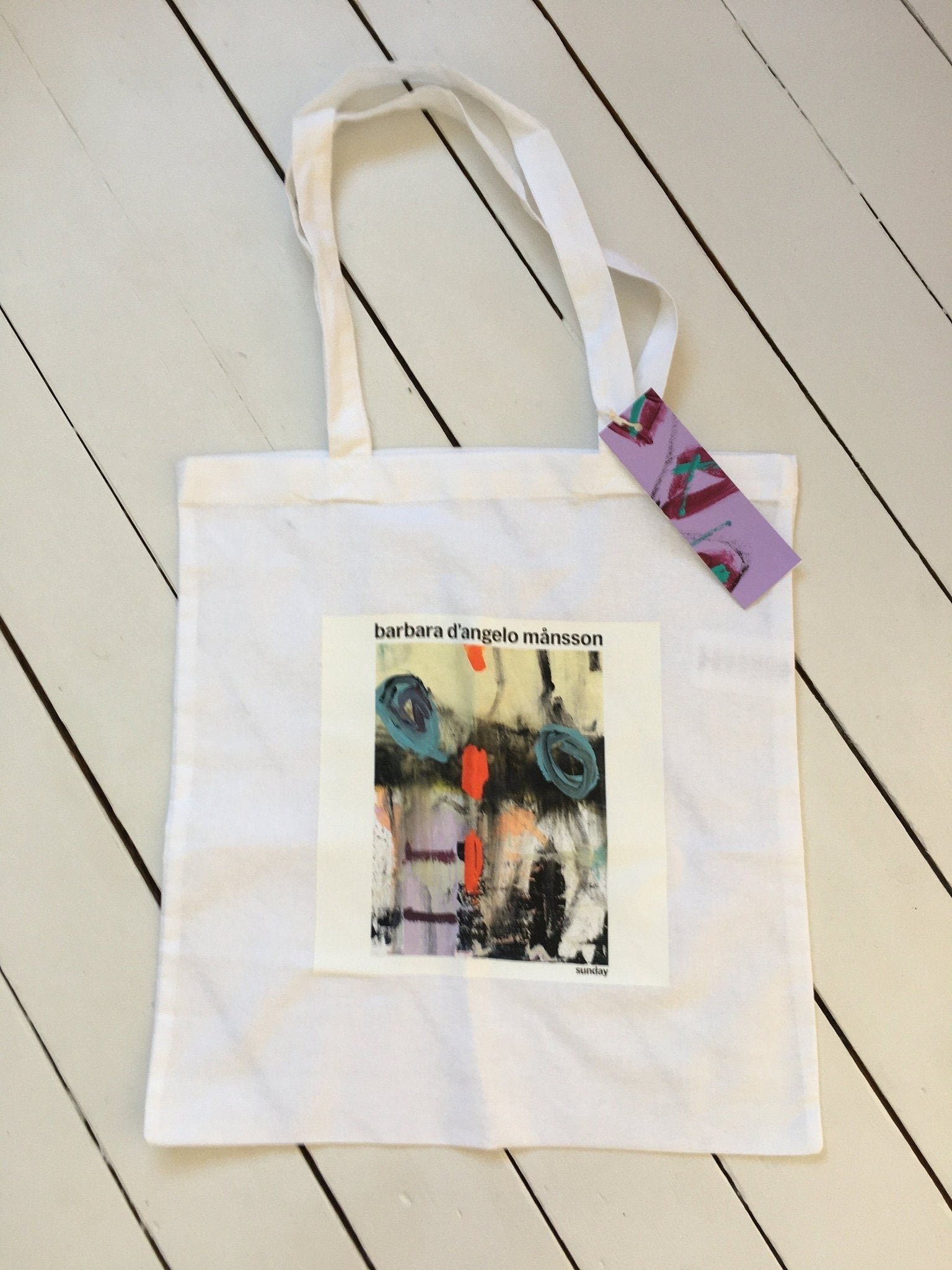Signature tote bag” Sunday” - Barbara D'Angelo Månsson