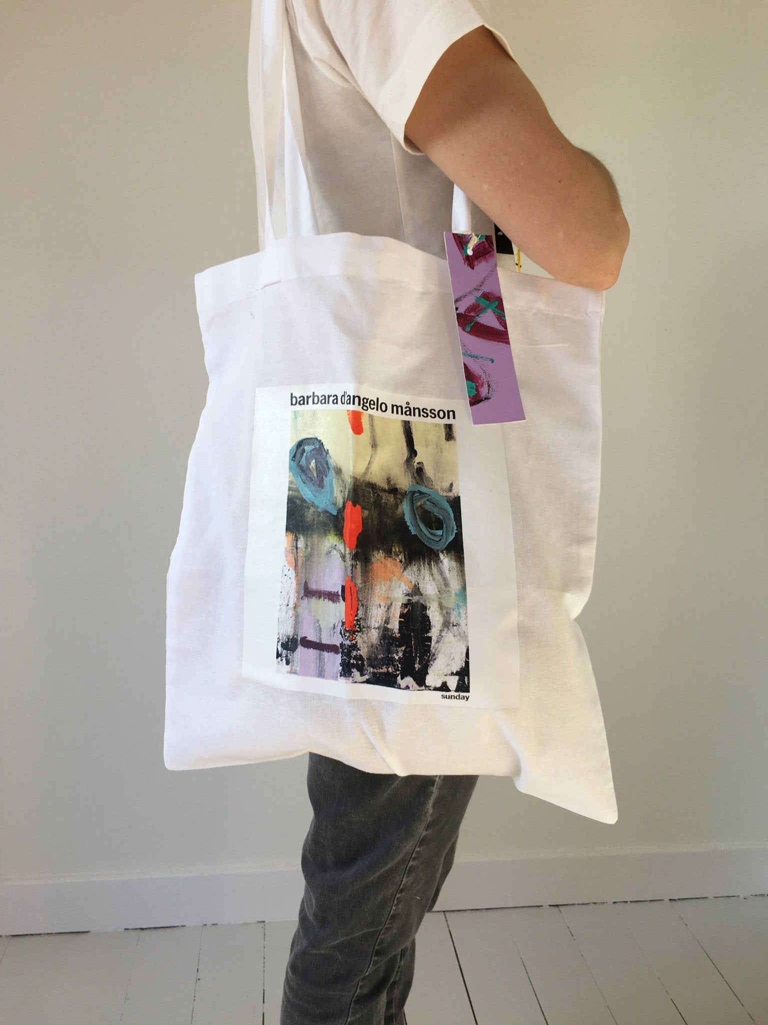 Signature tote bag” Sunday” - Barbara D'Angelo Månsson