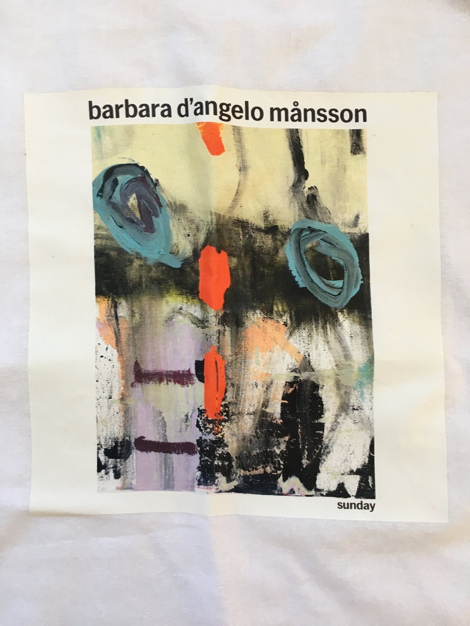 Signature tote bag” Sunday” - Barbara D'Angelo Månsson