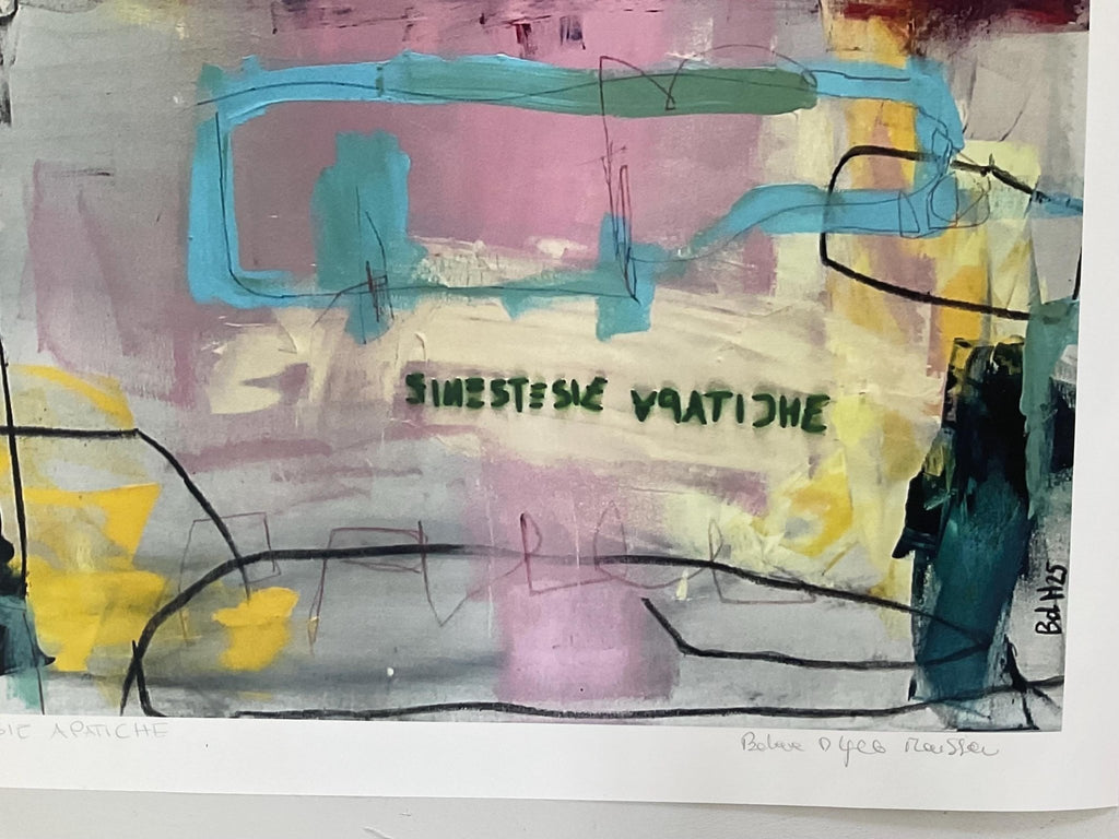 Sinestesie Apatiche-Limited Edition Art Print - Barbara D'Angelo Månsson